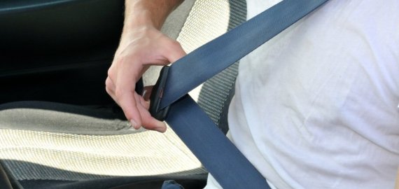 Saugos diržas išdavė didelį girtumo laipsnį