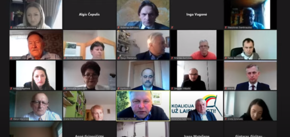 Rokiškio rajono savivaldybės tarybos posėdis 2021-02-26 (video)