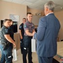 Pasveikinti keturi nauji Rokiškio PK pareigūnai 