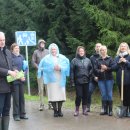 Skemų socialinės globos namuose pasodinta „Gintaro alėja“ (foto)