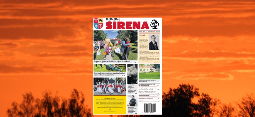Liepos 4-osios laikraščio numeryje – aktualijos, šventės ir žmonės