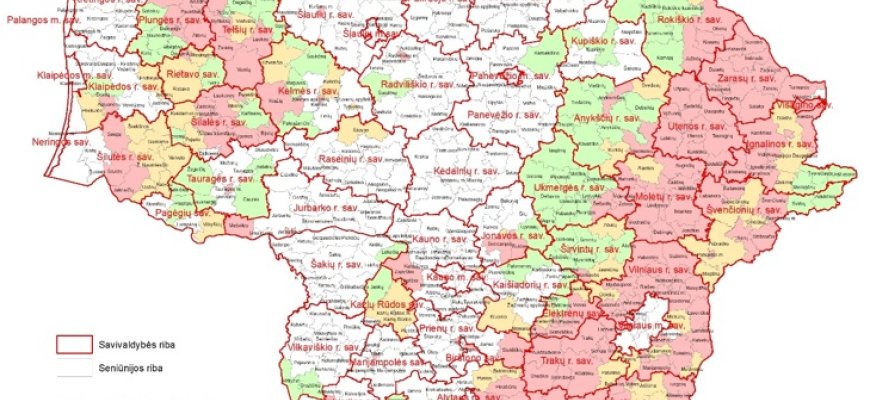 Mažiau palankių ūkininkauti vietovių reforma šalyje