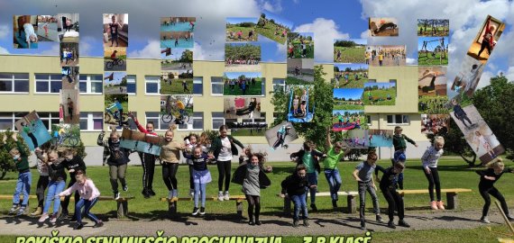 Rokiškio Senamiesčio progimnazijos mokiniai sublizgėjo iniciatyvoje „Judanti klasė“ 