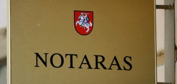 Nuo penktadienio bus atnaujina notarų biurų veikla