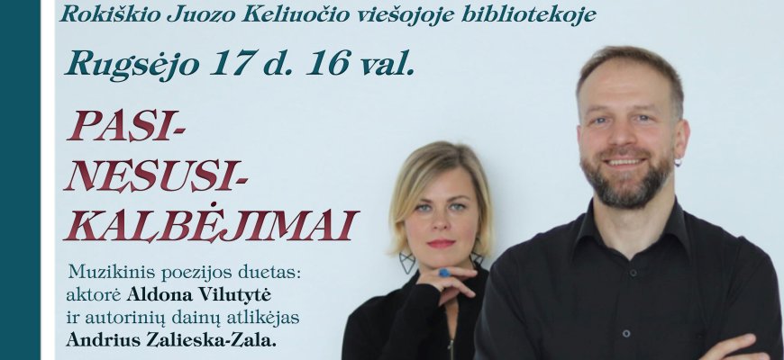 Rokiškio Juozo Keliuočio viešoji biblioteka kviečia