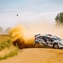 Pirmoji „Rokiškio Grand Rally“ diena: lyderiu tapo Deividas Gezevičius su Evaldu Kvederiu (foto)