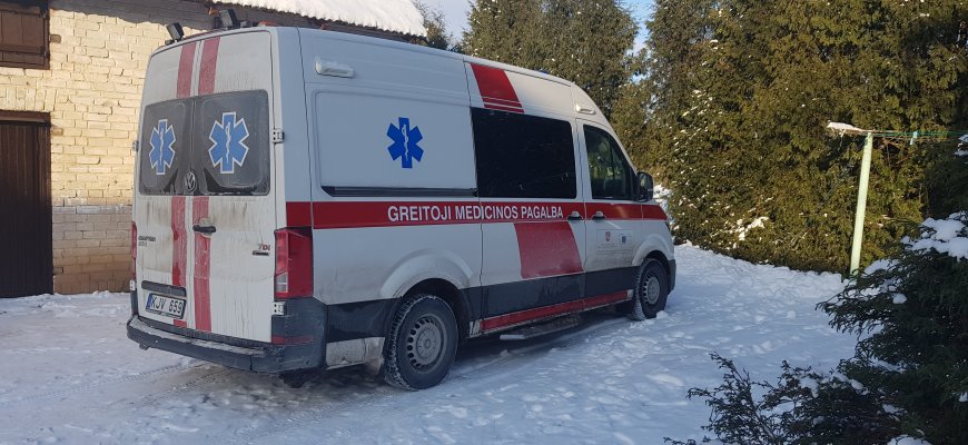 Rastas žmogus be gyvybės ženklų