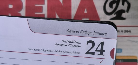 Sausio 24-oji Lietuvoje ir pasaulyje