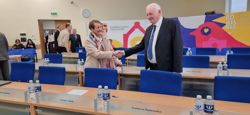 Sugrįžimas: S. Dambrauskas vėl įsiliejo į rajono tarybą