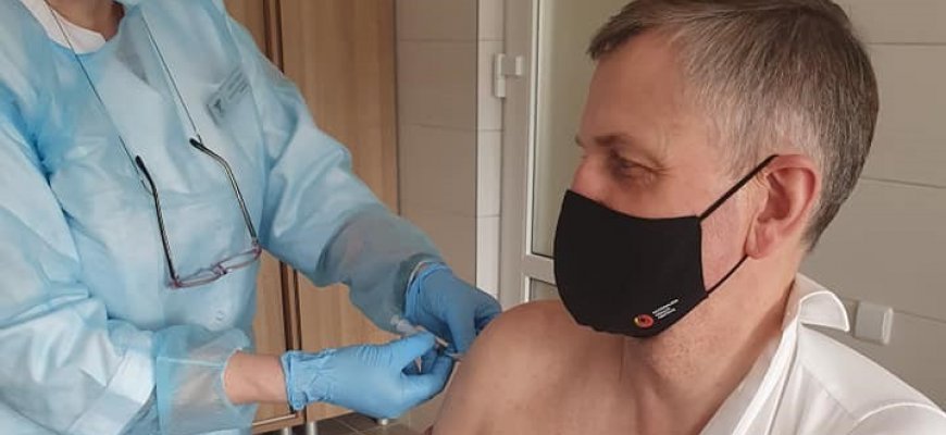 Meras Ramūnas Godeliauskas apie pojūčius po skiepo: nereikia būti verktiniu