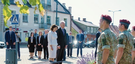 Rokiškyje su oficialiu vizitu lankosi LR Prezidentas G. Nausėda (papildyta galerija)