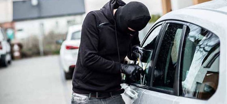 Rokiškyje pavogtas automobilis