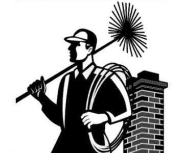 Medžių pjovimas, kaminų valymas