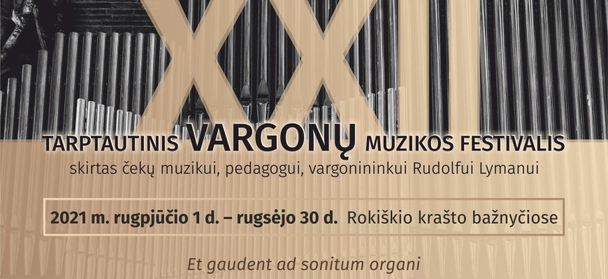 XXII Tarptautinis vargonų muzikos festivalis (programa)