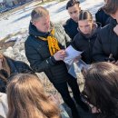 J. Tumo-Vaižganto progimnazija į Kovo 11-ąją žengė pažindami savo miestą (foto)