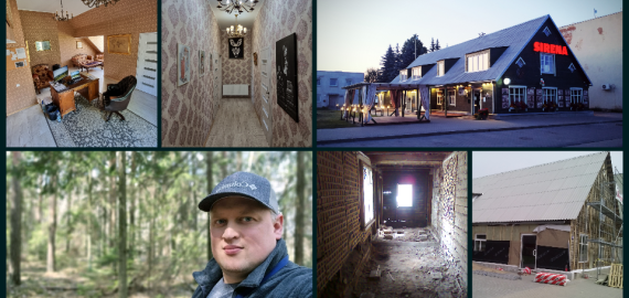 Apie buvusios „vakarinės“ mokyklos bei bendrabučio virsmą į „Rokiškio Sirenos“ redakciją ir kavinę „Pupelė“ (foto)