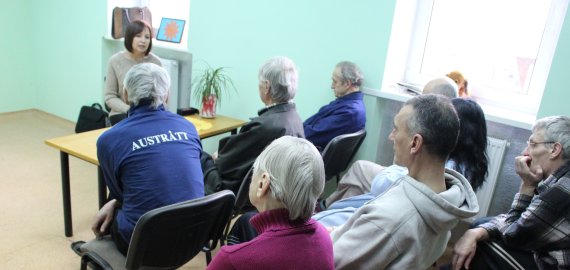 Obelių savarankiško gyvenimo namuose – paskaita apie alkoholizmą