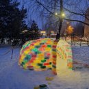 Trispalvis darželinukų iglu: l/d „Varpelis“ kūrybiškai žiūri į žiemos šalčius (foto)