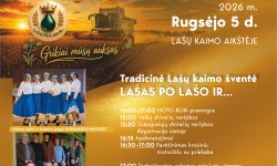 Tradicinė Lašų kaimo šventė LAŠAS PO LAŠO IR...