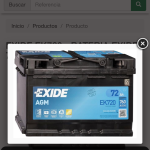 Akumuliatorius „Exide AGM“ 72ah