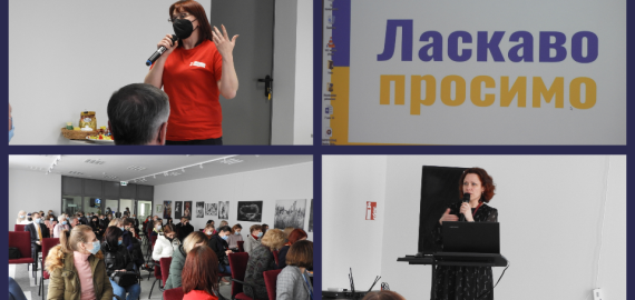 Karo pabėgėliai iš Ukrainos sukviesti į susitikimą (foto)