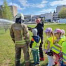 Profesinės šventės dieną ugniagesiai dar daugiau savęs atiduoda visuomenei (foto)