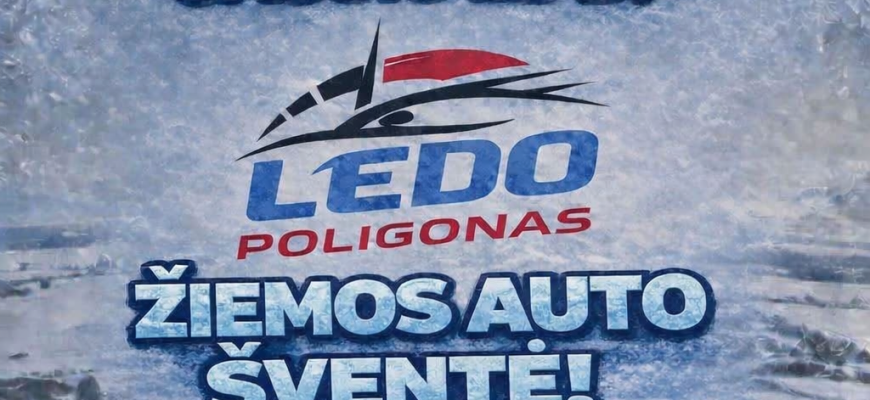 Ledo poligone - žiemos auto šventė!