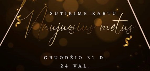 Pandėlio miesto bendruomenė kviečia kartu sutikti Naujuosius metus