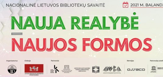 Prisijunkite prie likusių bibliotekų savaitės „Nauja realybė – naujos formos“ veiklų
