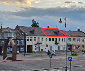 Butas Rokiškio centre palėpėje