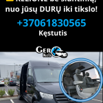 Keleivių vežimas LIETUVA–VOKIETIJA–LIETUVA (nuo durų iki durų)