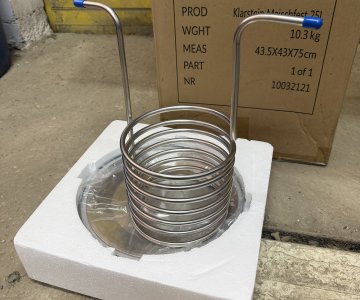 Alaus virimo aparatas