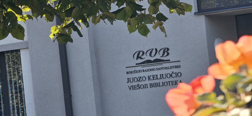 Rokiškio Juozo Keliuočio viešoji biblioteka kviečia
