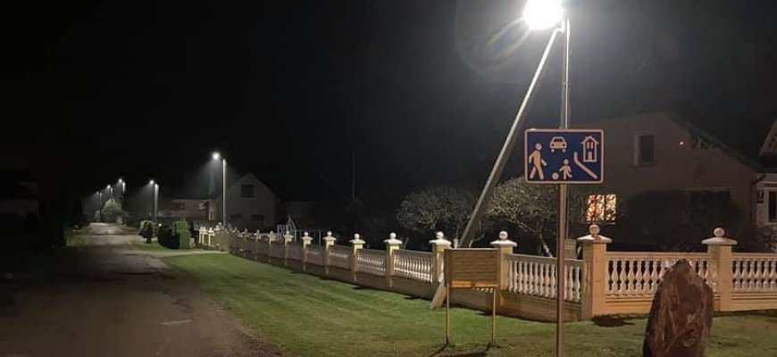 Pilietiškumas paprastai: Velniakalnyje – nauji šviestuvai