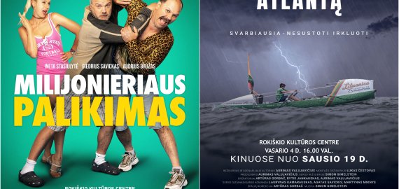 Kino sekmadienis Rokiškio kultūros centre