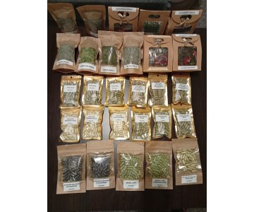 Vaistažolių kapsulės, arbatos