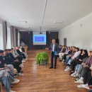 Juodupės gimnazijos „MEPA“ komanda išlaiko tempą: svečiuose vėl priėmė Europos parlamento narį (foto)