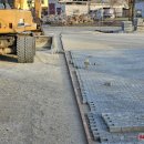 Baigiama įrengti automobilių stovėjimo aikštelė prie bažnyčios (video+foto)