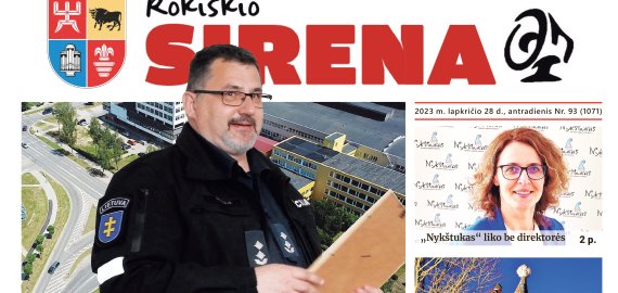 Paskutinis šio rudens „Rokiškio Sirena“ numeris jau pakeliui!