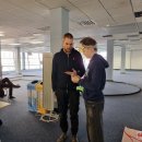 Sekmadienis ore – „Mokslo klube“ įvyko pirmosios dronų „mažylių“ varžybos (foto)