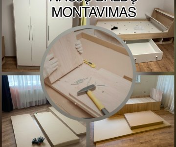 Krovinių gabenimas ir perkraustymas, sniego valymas