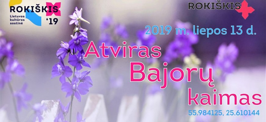 Liepos 13 d. į svečius kviečia Atviras Bajorų kaimas