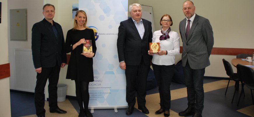 Rokiškio verslo klubo nariai lankėsi Mažeikių verslininkų asociacijoje