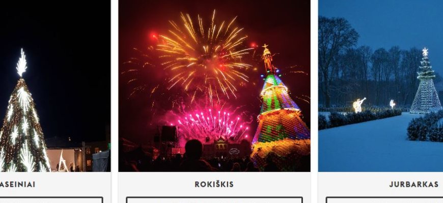 Palaikykite Rokiškio eglutę gražiausios eglutės rinkimuose