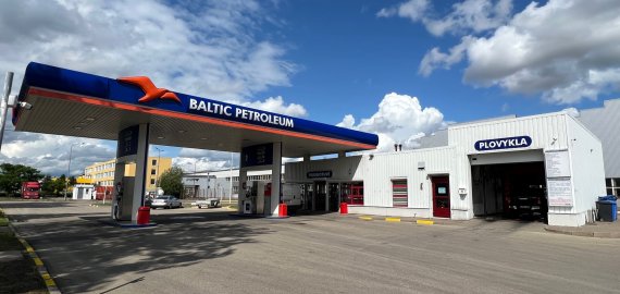Dėl neįvardintų techninių kliūčių mieste neveikia „Baltic Petroleum“ (foto)