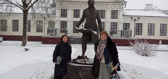 Pastoviuose paminklas –  Tyzenhauzų giminės atstovui