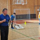 Rokiškio J. Tūbelio progimnazijos pradinių klasių mokinių „Cornhole“ turnyras (foto+video)