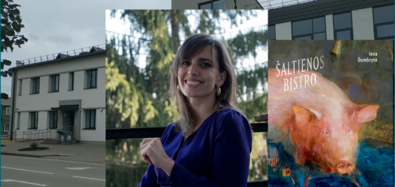 Rašytoja Ieva Dumbrytė apie jos laukiančią Liudo Dovydėno premiją: „Tai tarsi išmintingos praeities delnas ant peties“