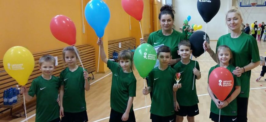„Lietuvos mažųjų žaidynėse“ varpeliečiai žengia į antrą etapą