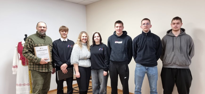 RPMC mokinių pilietiškumą ugdo kitaip: per asmeninį santykį ir realų prisilietimą prie istorijos 